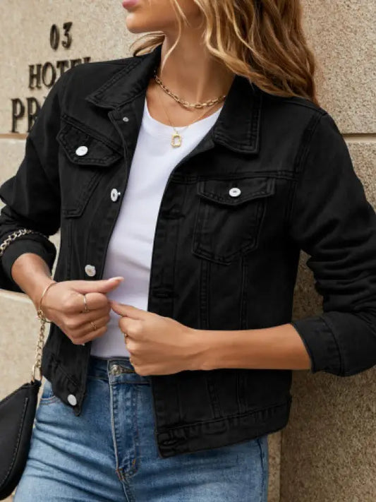 Black Denim Jacket