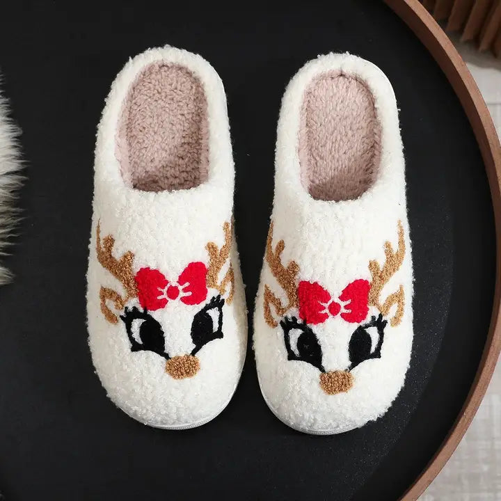 Reindeer Slippers