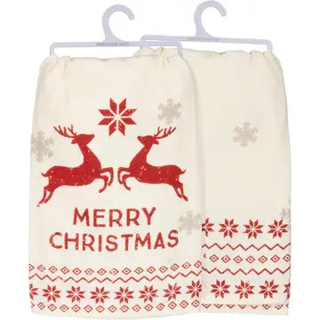 Nordic Merry Christmas Kitchen Towel